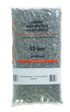 Safestone dekorstein 25 kg - Sortkoks Hyperit